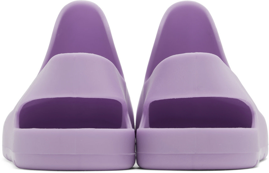 Bottega Veneta - Flâneurs mauves à semelle Puddle