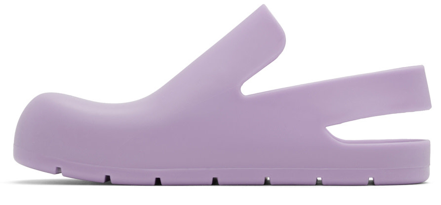 Bottega Veneta - Flâneurs mauves à semelle Puddle