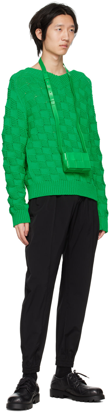 Bottega Veneta - Micro sac Cassette vert