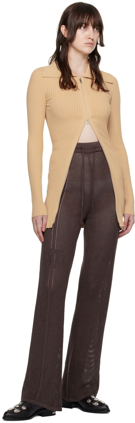 Nanushka - Cardigan Mardi beige