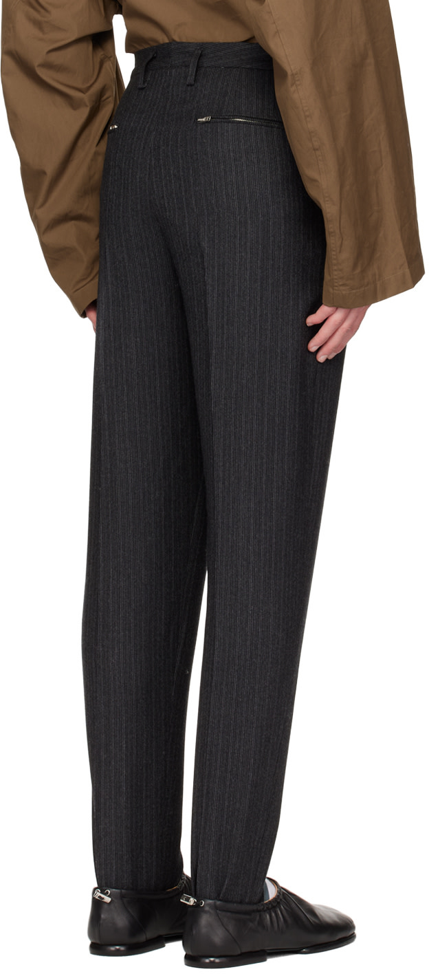Hed Mayner - Gray Stirrup Trousers