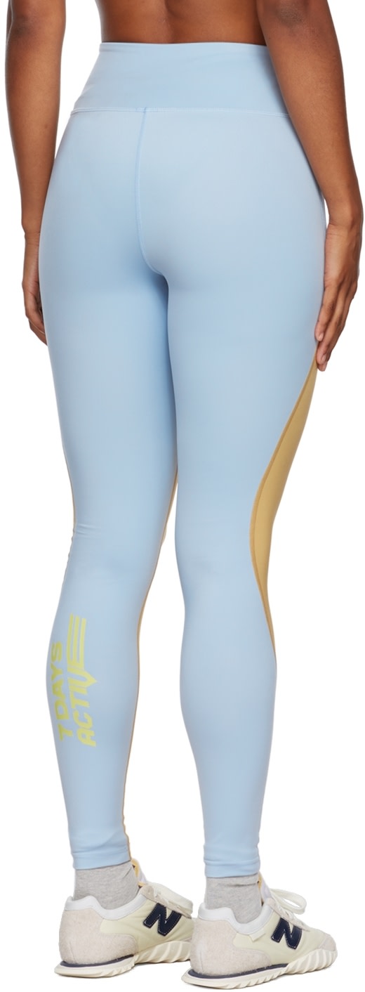 7 DAYS Active - Legging de sport Rivet bleu
