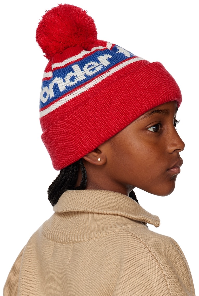 Jellymallow - Enfant | Bonnet rouge à texte