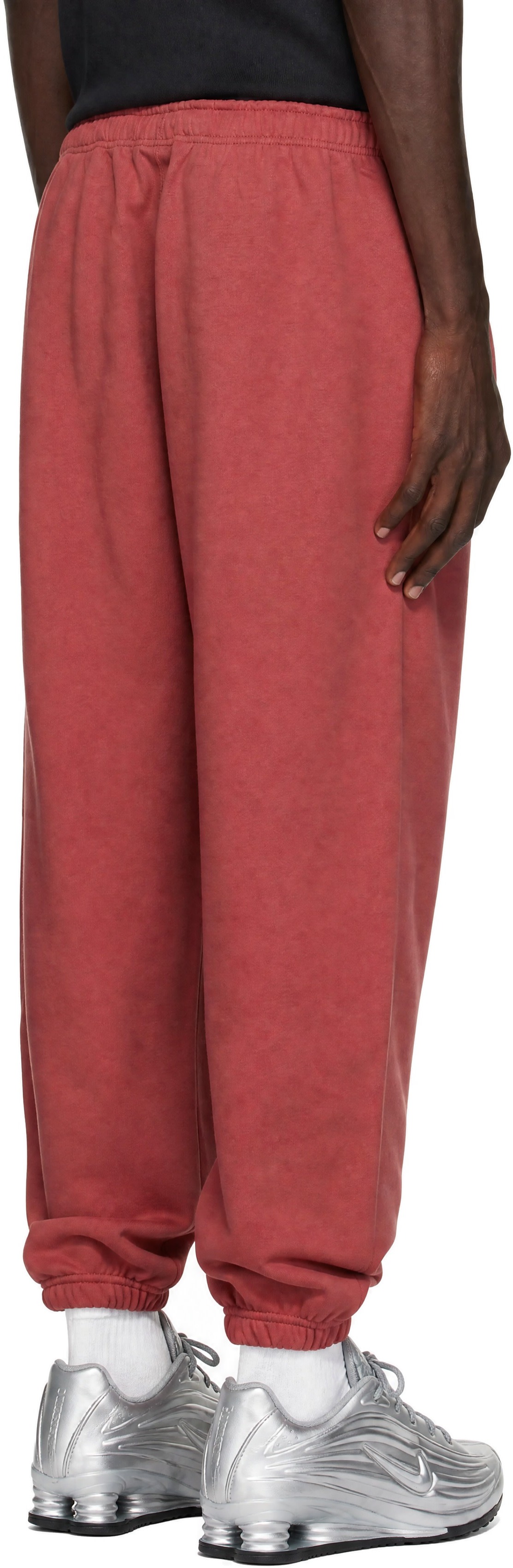 Nike - Red Solo Swoosh Sweatpants