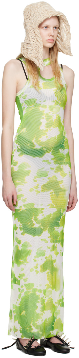 Ottolinger - Robe longue verte exclusive à SSENSE