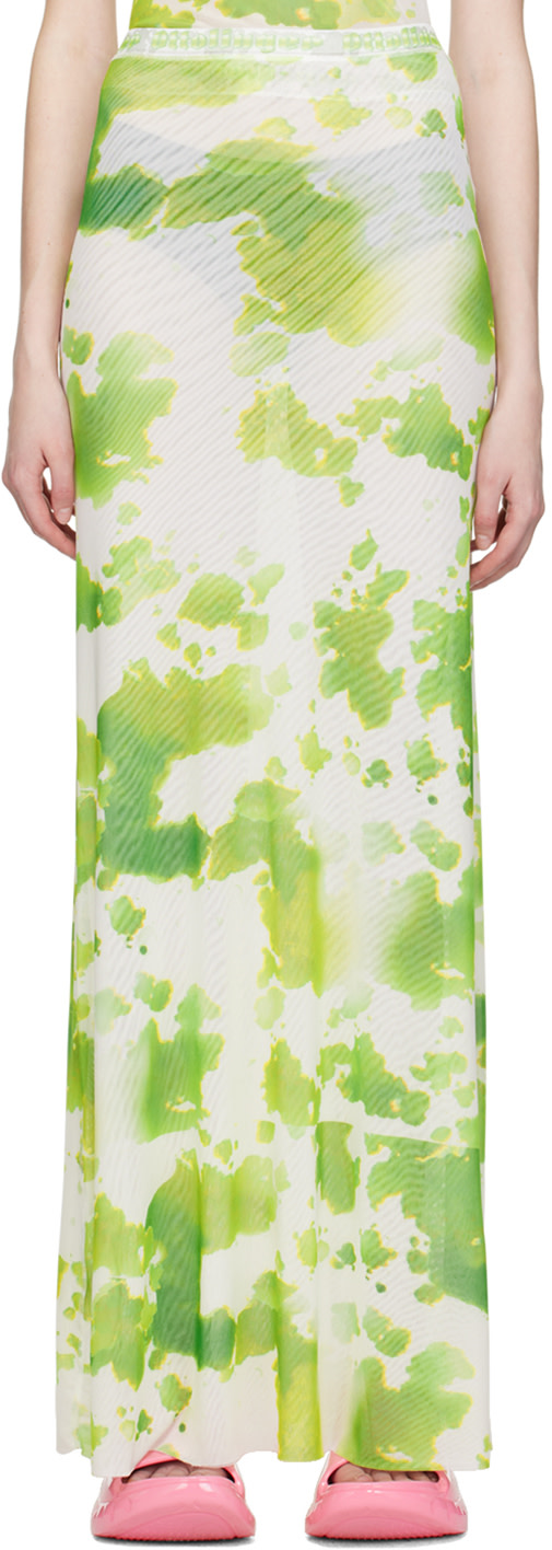 Ottolinger - Jupe longue verte exclusive à SSENSE