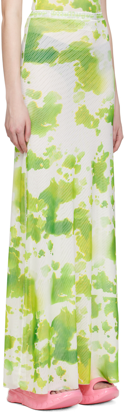 Ottolinger - Jupe longue verte exclusive à SSENSE