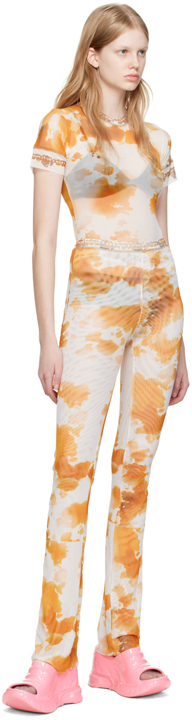 Ottolinger - T-shirt orange exclusif à SSENSE
