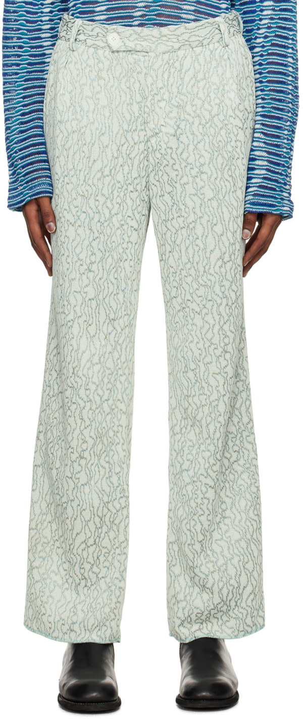 Vitelli - Pantalon bleu exclusif à SSENSE