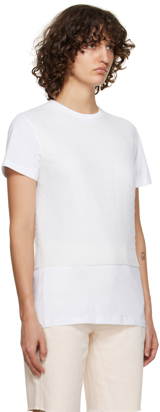 rag & bone - Gilet Kyle blanc