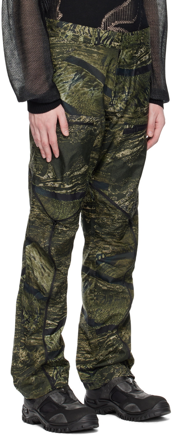 Olly Shinder - Pantalon cargo transformable kaki