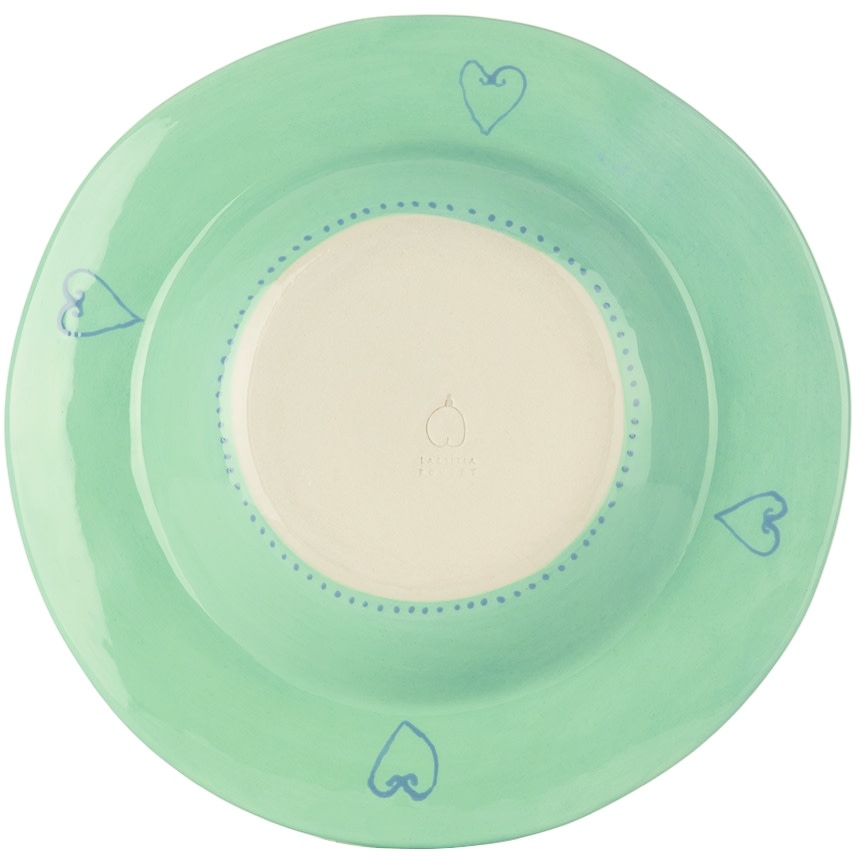 Laetitia Rouget - Assiette plate Together verte