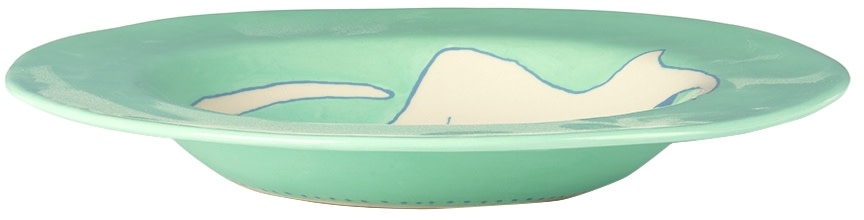 Laetitia Rouget - Assiette plate Together verte