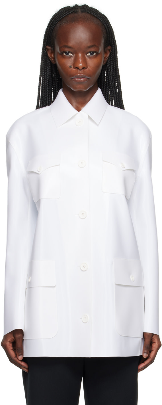 SHANG XIA - Blouson emblématique blanc