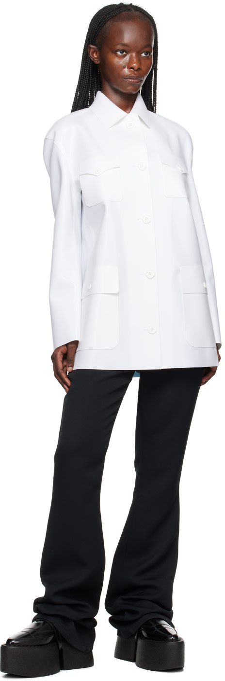 SHANG XIA - Blouson emblématique blanc