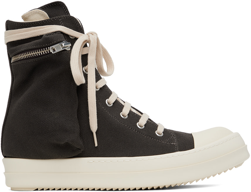 Rick Owens DRKSHDW - Baskets cargo grises