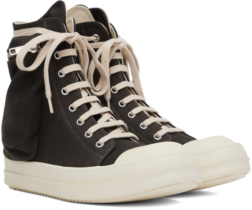 Rick Owens DRKSHDW - Baskets cargo grises