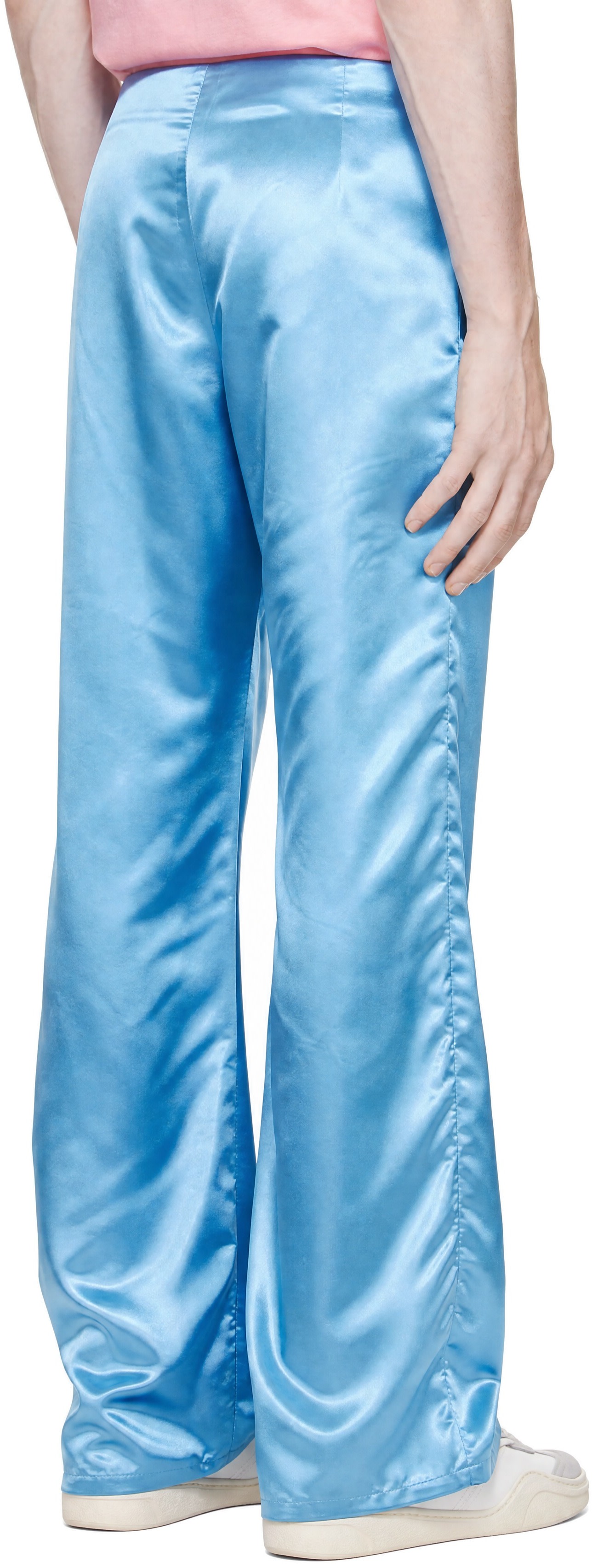 Acne Studios - Blue Satin Trousers