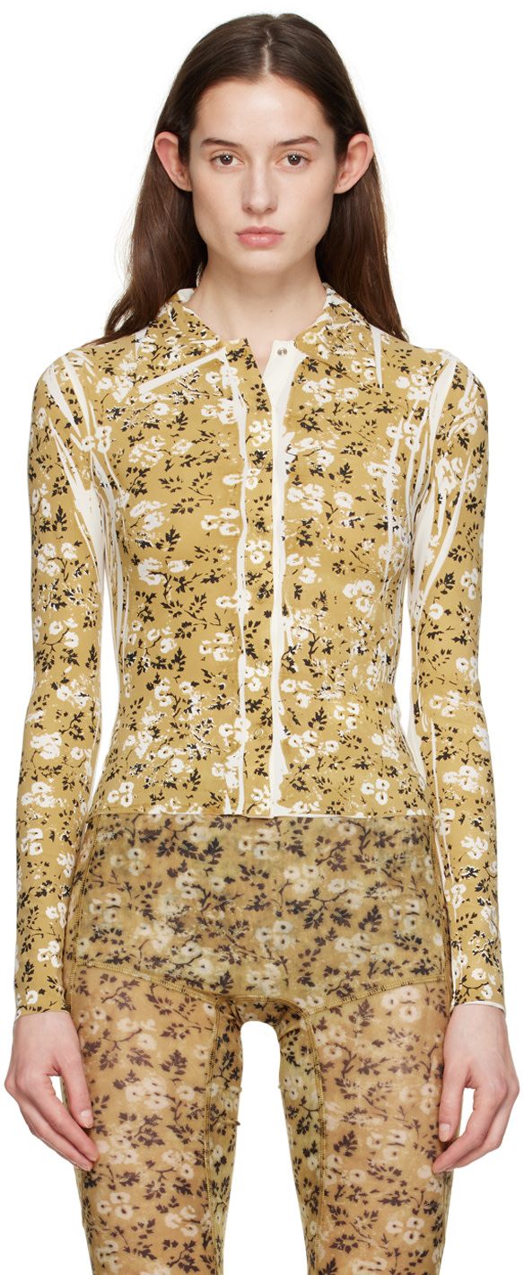 KNWLS - Chemise Chk jaune