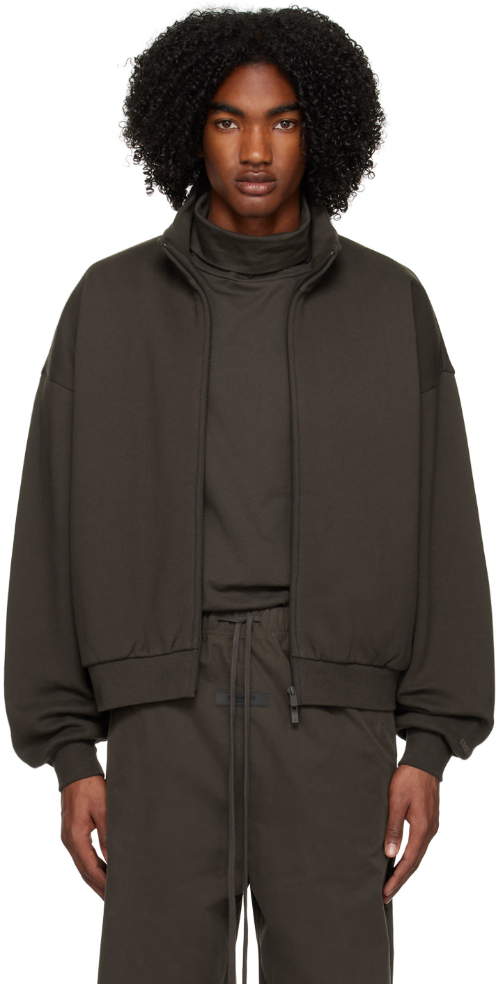 Fear of God ESSENTIALS - Gray Full Zip Jacket