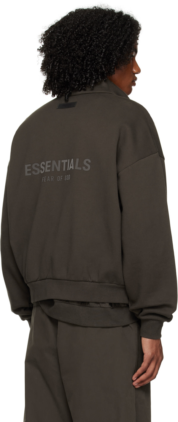 Fear of God ESSENTIALS - Gray Full Zip Jacket
