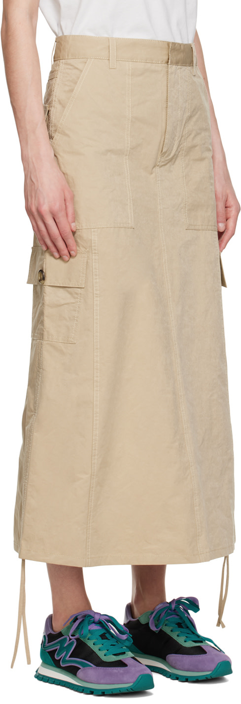 Marc Jacobs - Jupe midi 'The Cargo' beige