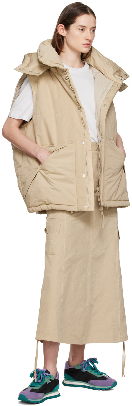 Marc Jacobs - Jupe midi 'The Cargo' beige