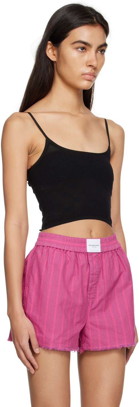 alexanderwang.t - Camisole écourtée noire