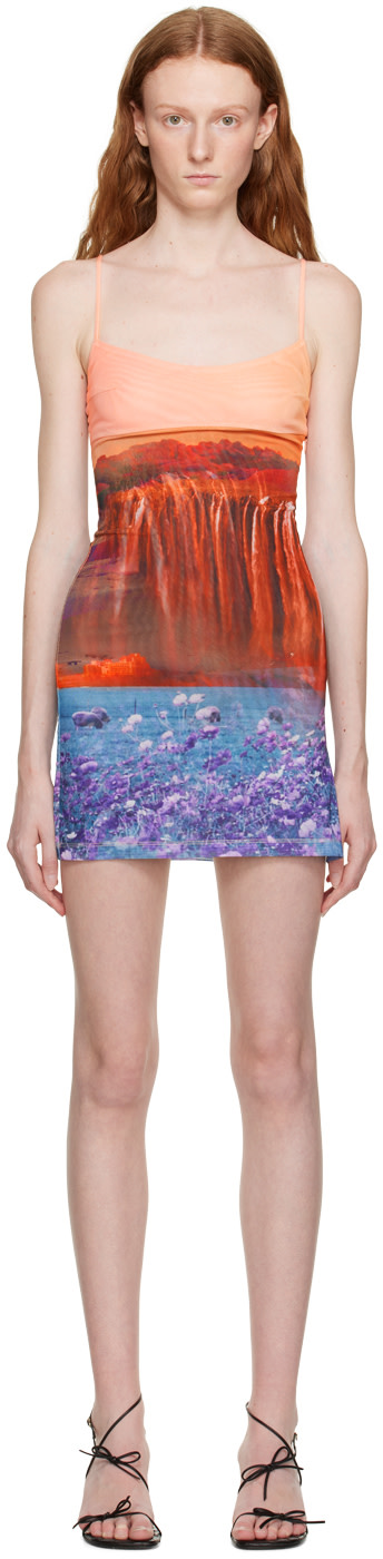 Miaou - Robe courte Anya multicolore