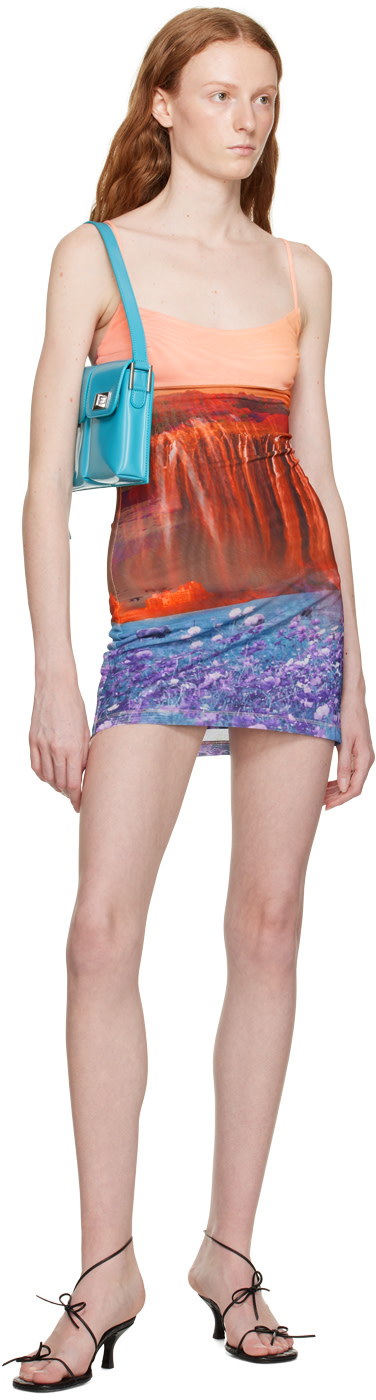 Miaou - Robe courte Anya multicolore