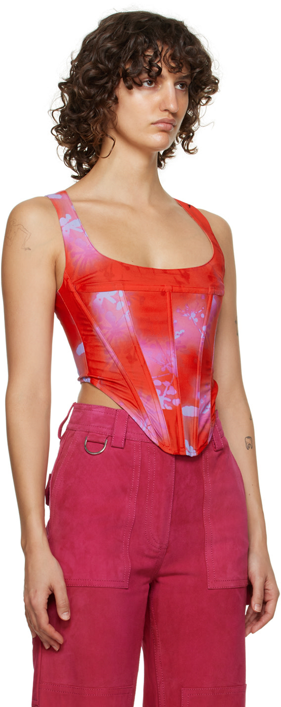 Miaou - Corset Campbell rouge