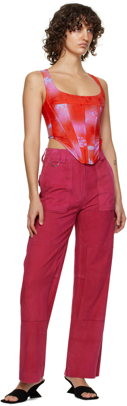 Miaou - Corset Campbell rouge