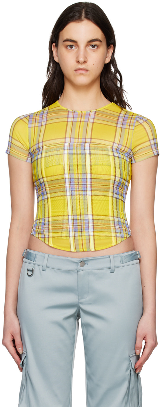 Miaou - Corset Peri jaune