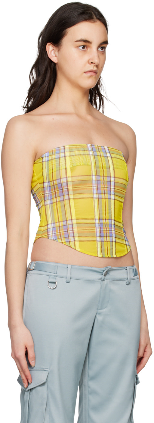 Miaou - Corset Peri jaune