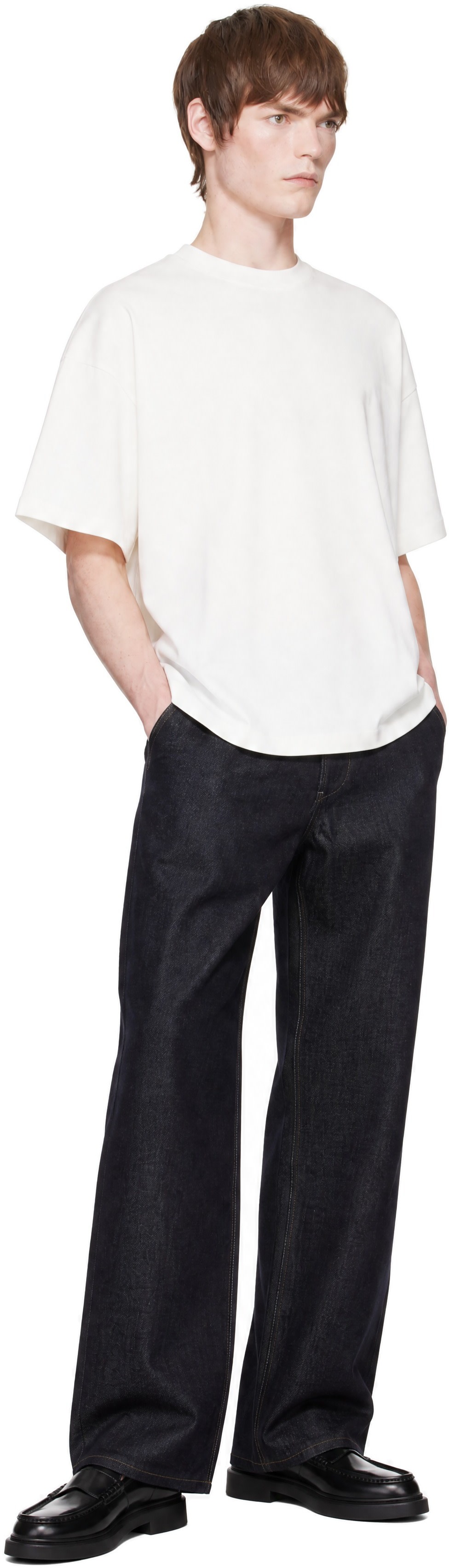 Jil Sander - Blue Standard Denim Jeans