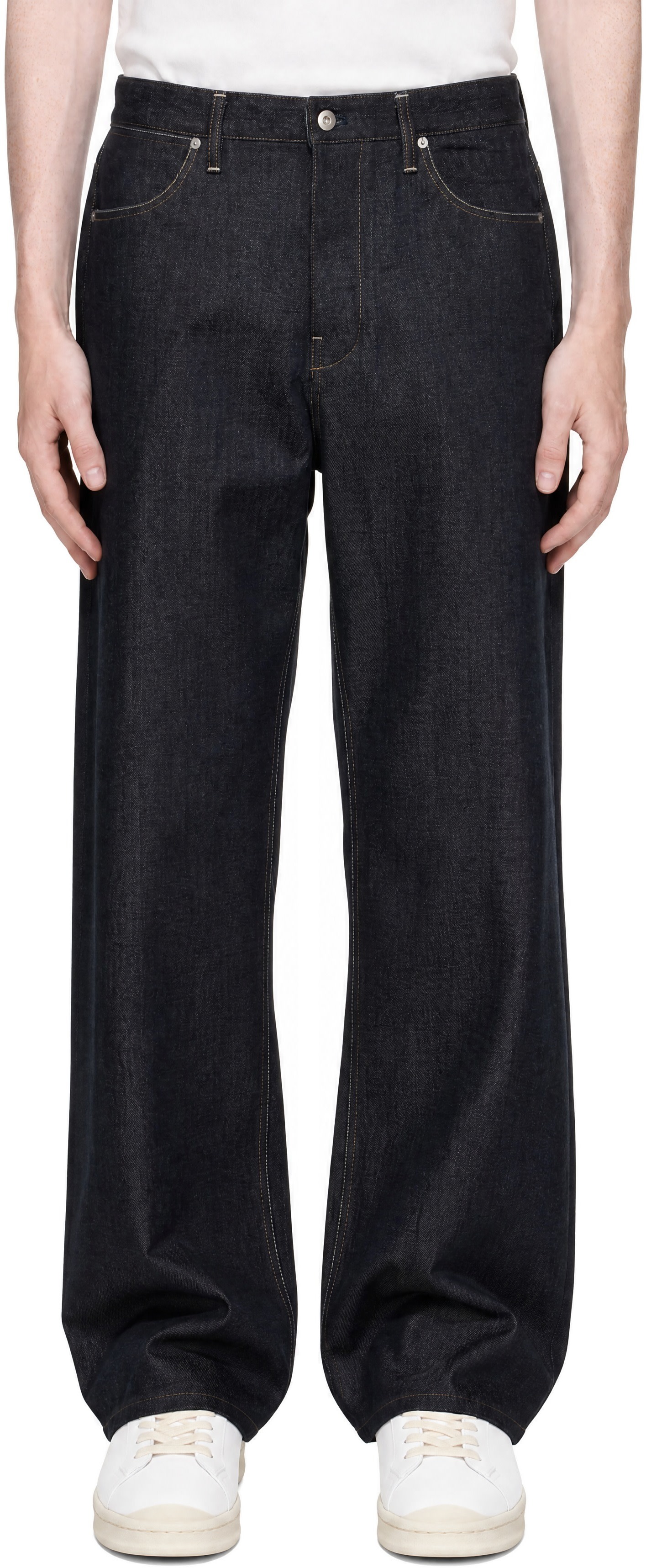 Jil Sander - Blue Loose Denim Jeans