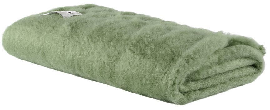 Jil Sander - Gray Scarf Throw Blanket