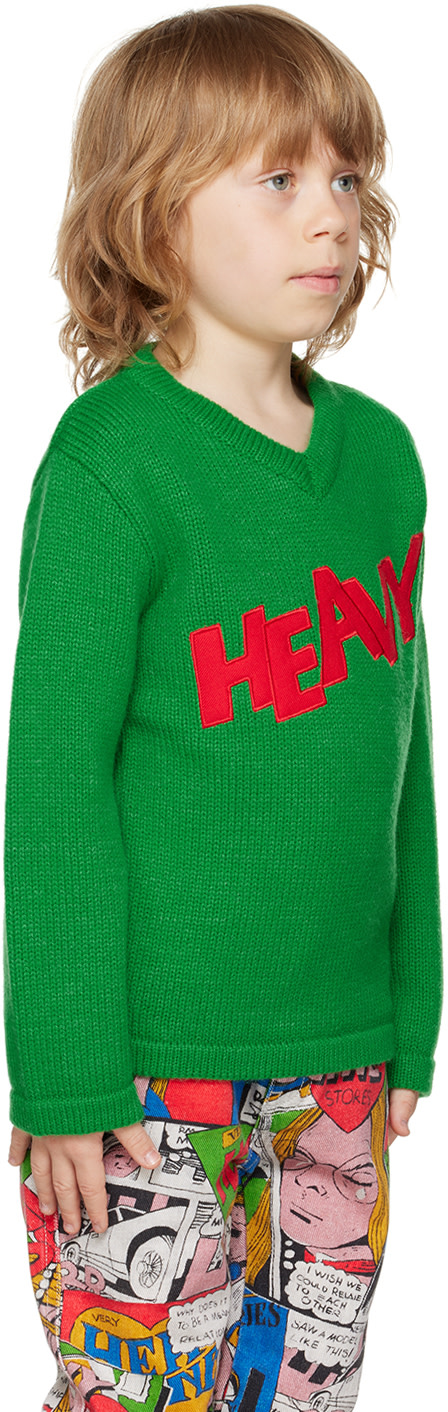 ERL - Enfant | Pull 'Heavy' vert