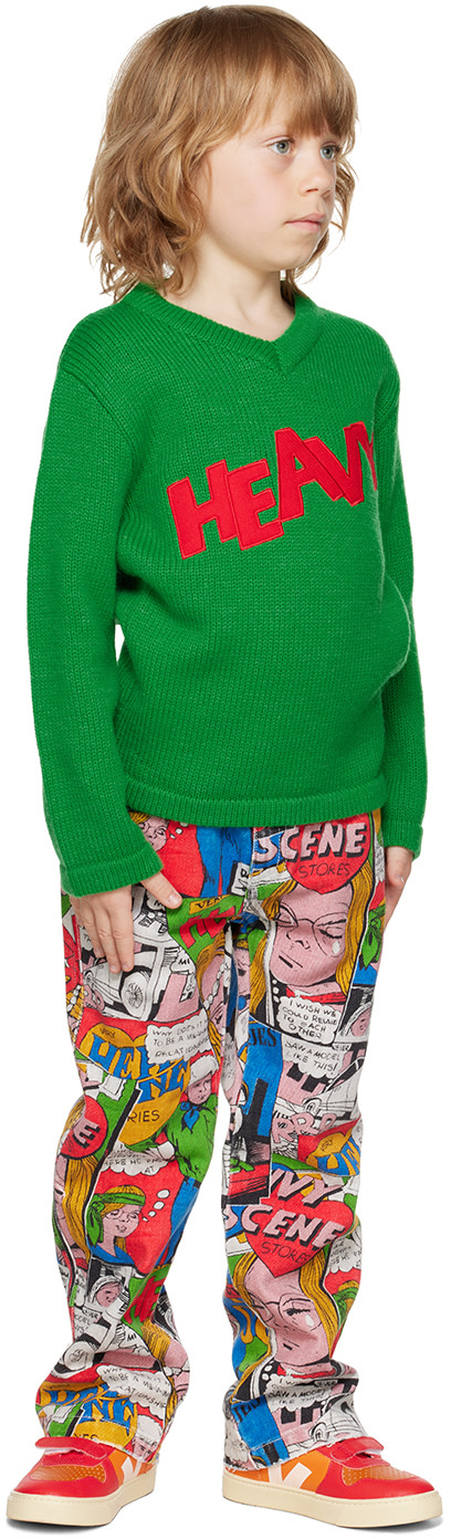 ERL - Enfant | Pull 'Heavy' vert
