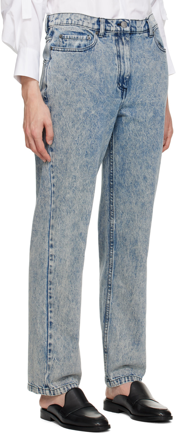 3.1 Phillip Lim - Jean surteint bleu