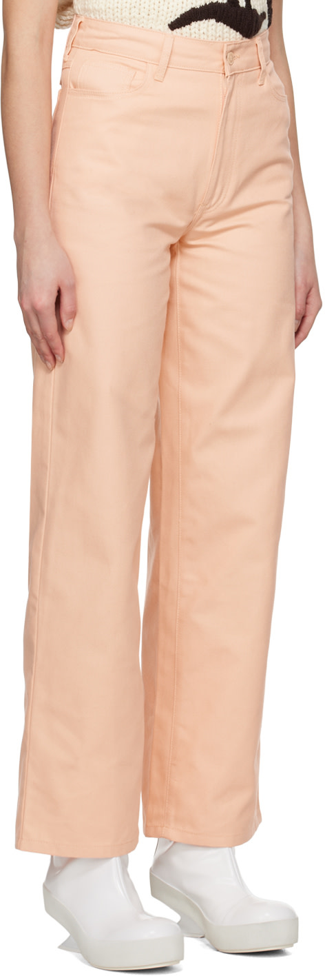 Raf Simons - Jean de travail rose