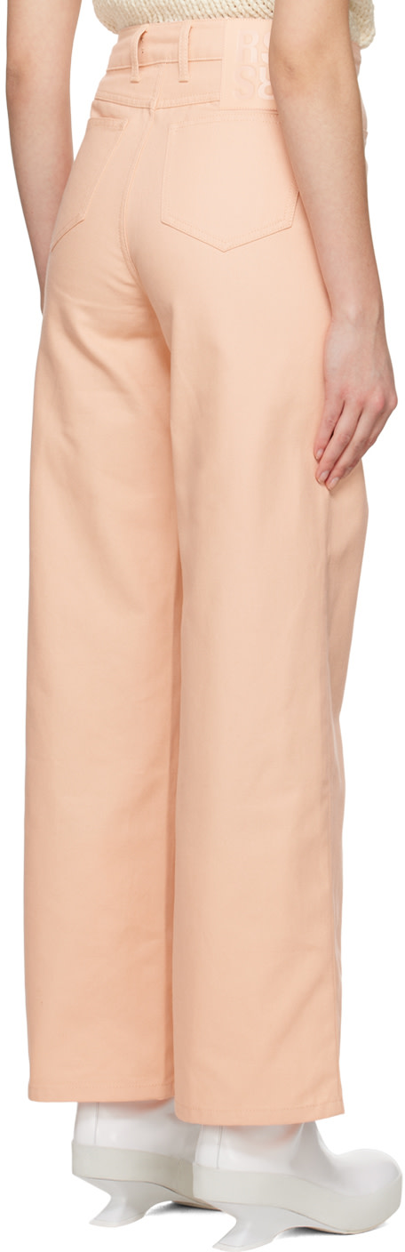 Raf Simons - Jean de travail rose