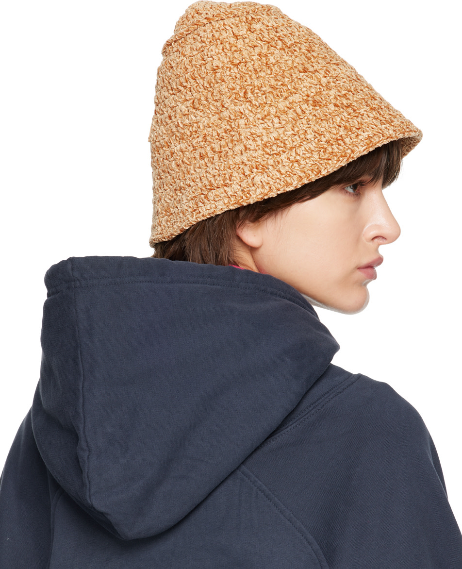 BY FAR - Chapeau bob Robbie brun clair