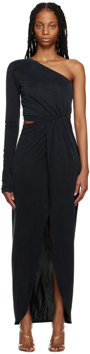 Gauge81 - Robe longue Suani noire