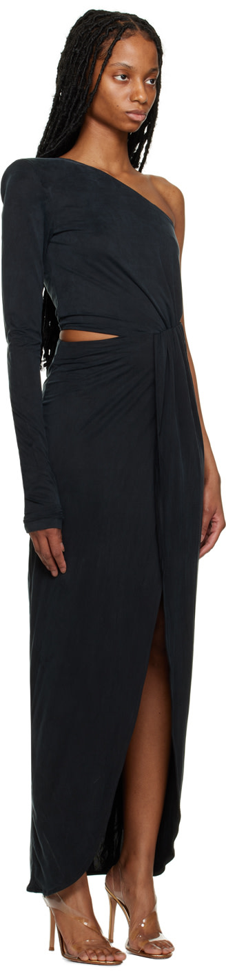 Gauge81 - Robe longue Suani noire
