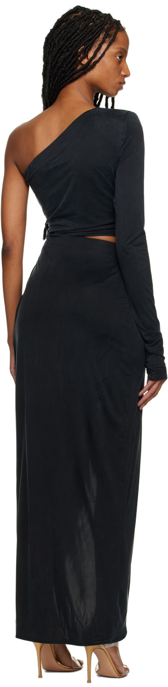 Gauge81 - Robe longue Suani noire