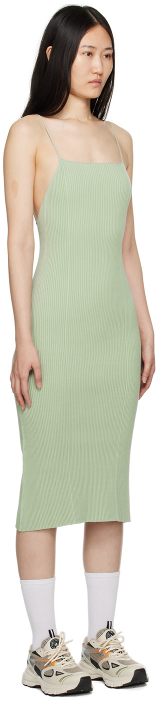 Aeron - Robe midi Zero104 verte