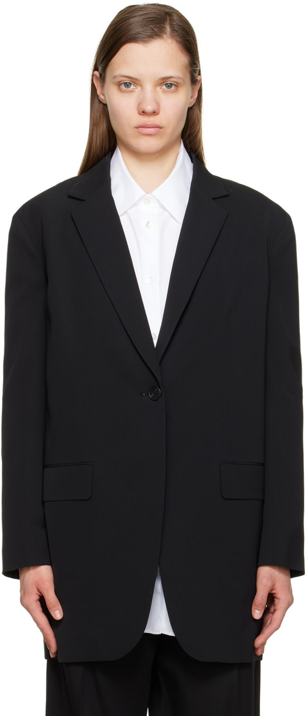 The Row - Veston Obine noir