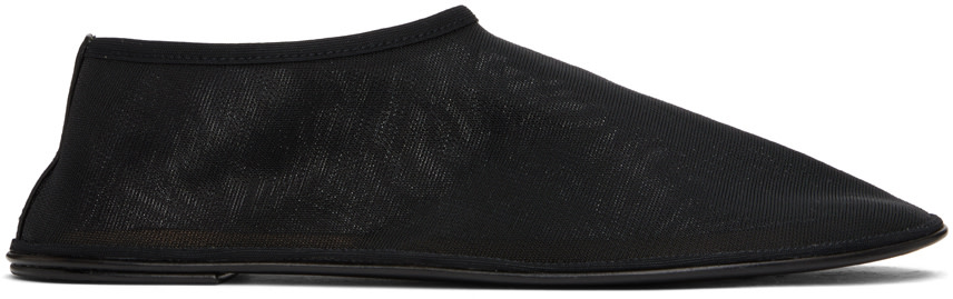 The Row - Flâneurs de style chaussette noirs