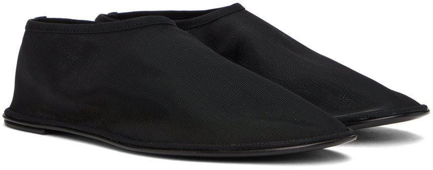 The Row - Flâneurs de style chaussette noirs